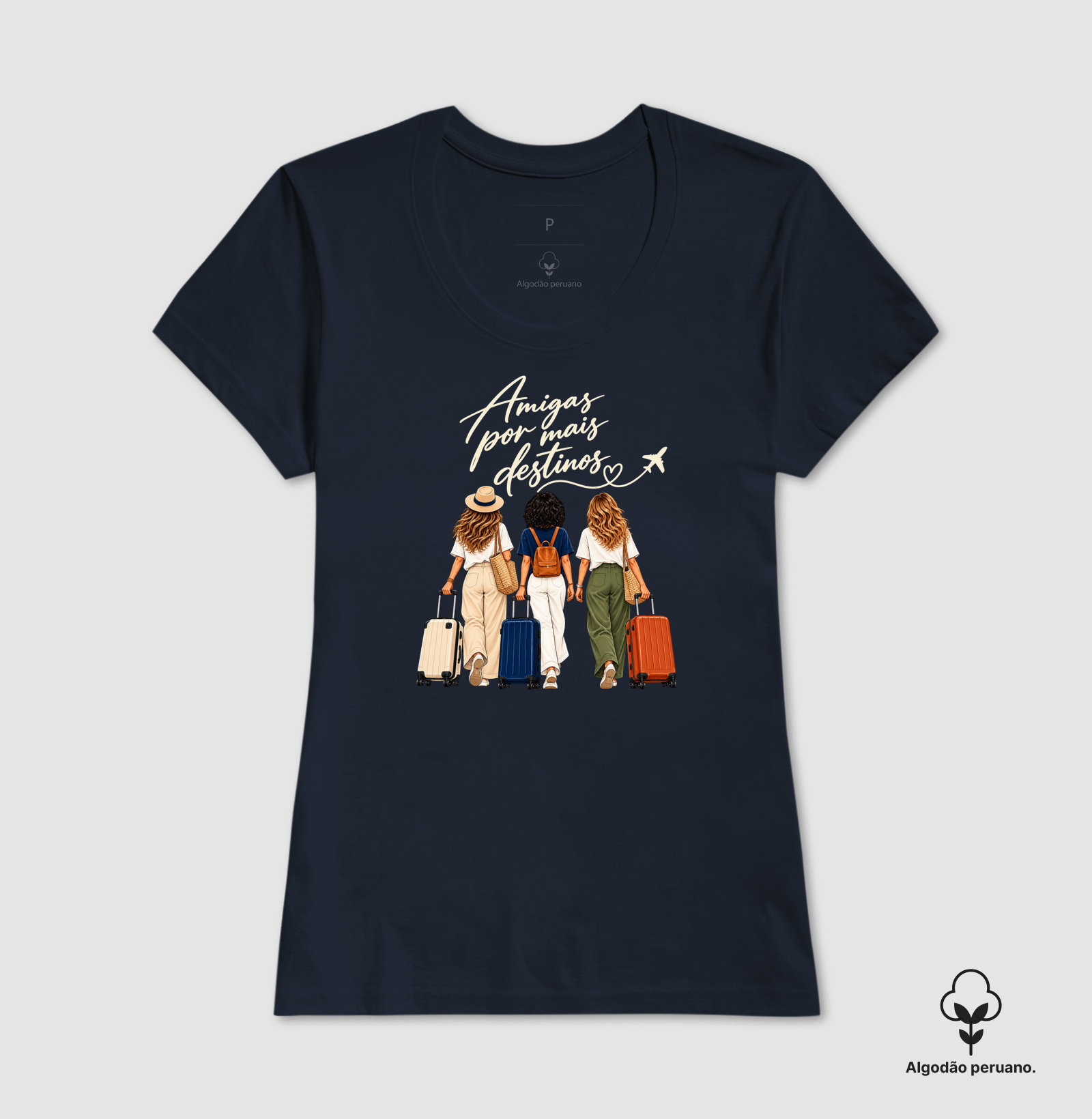 Amigas por mais destinos Algodão Peruano - Imagem 8