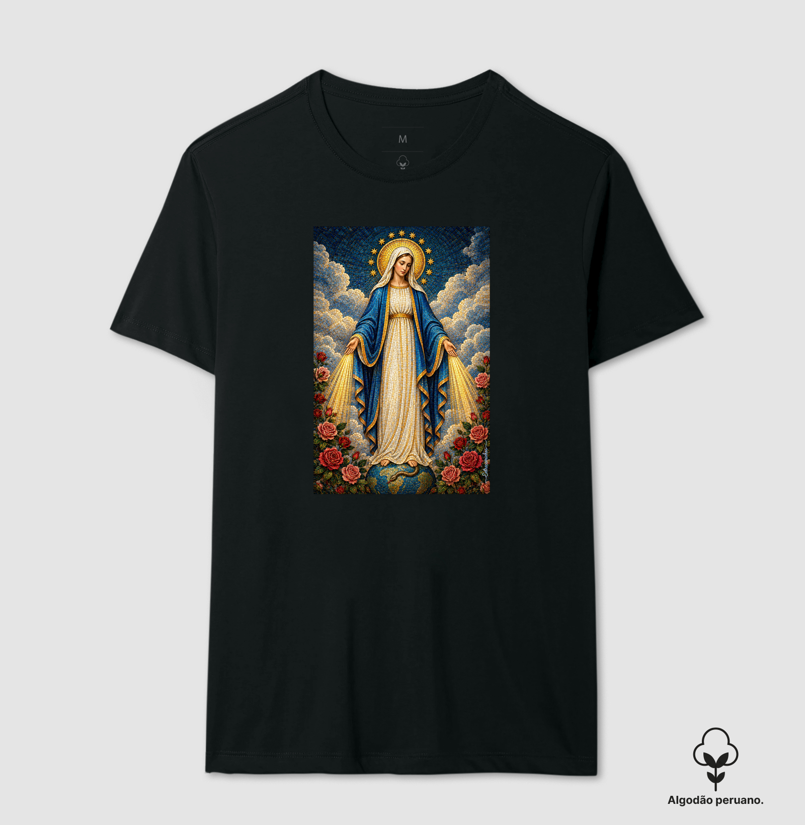 Nossa Senhora das Graças – Mosaico Sagrado | Medalha Milagrosa - Imagem 7