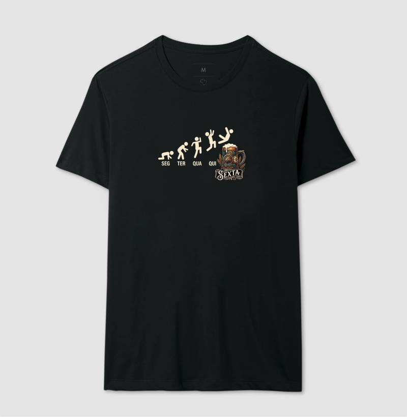 Camiseta Evolução da Semana: O Pulo da Sexta - Imagem 2
