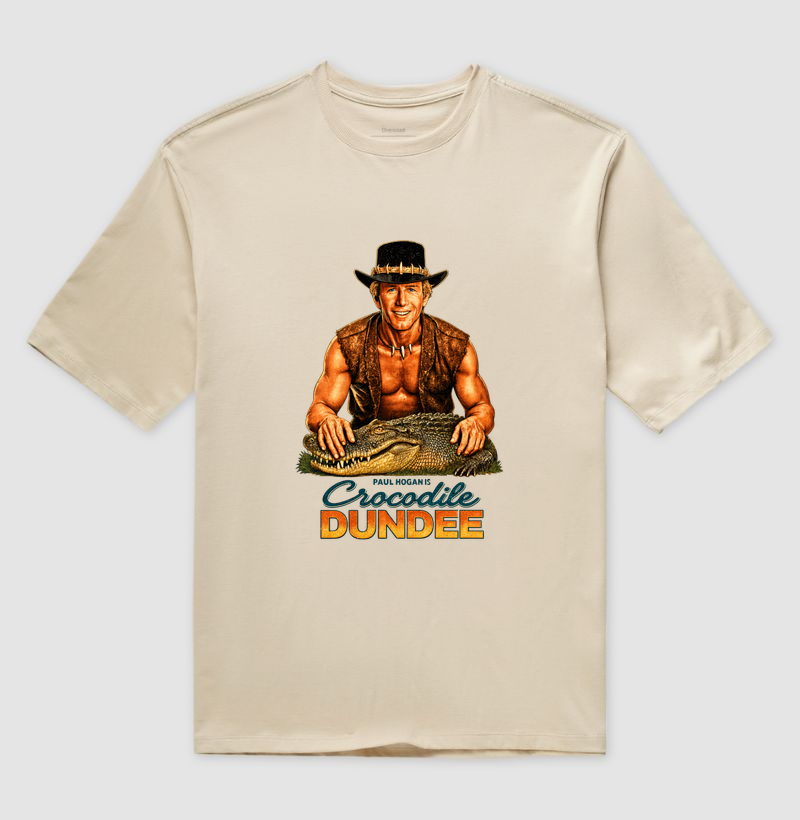 Camiseta Crocodilo Dundee Paul Hogan - Imagem 3