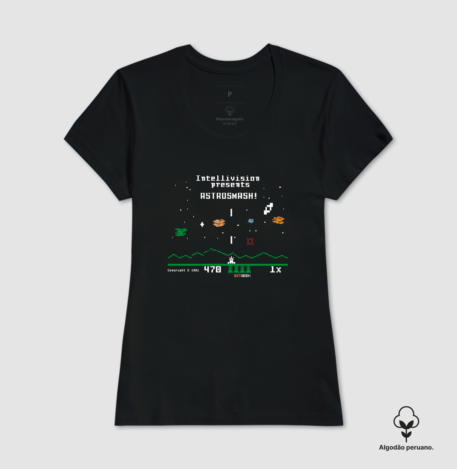 Camiseta Algodão Peruano Astrosmash - Imagem 3