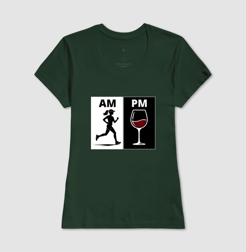 Camiseta Corrida - Corredora AM, Vinho PM - Imagem 13