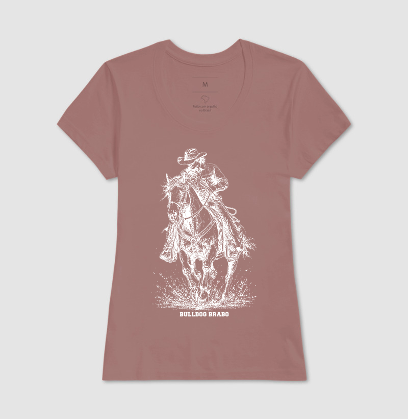 Cowboy Riding Horse Bulldog Brabo - Imagem 18