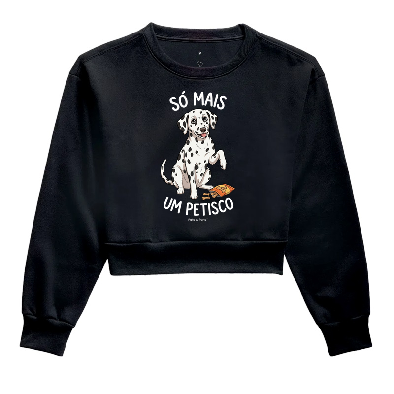 CROPPED MOLETOM DALMATA PETISCO - Imagem 2