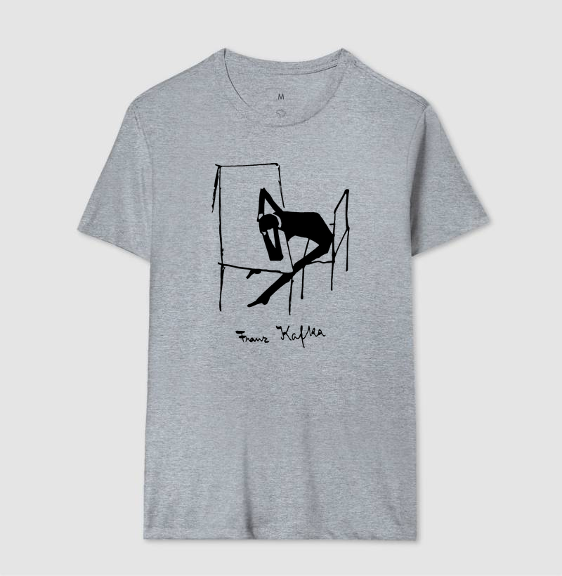 Camiseta Minimalista Escritor Franz Kafka - Imagem 4