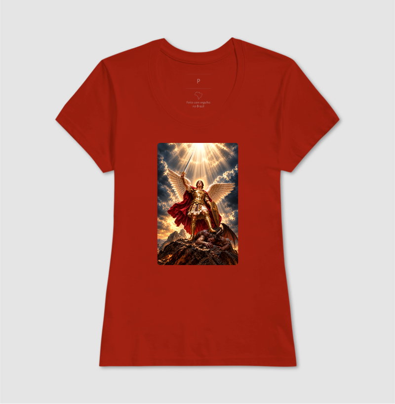 Camiseta Católica São Miguel Arcanjo Vitorioso - Imagem 9