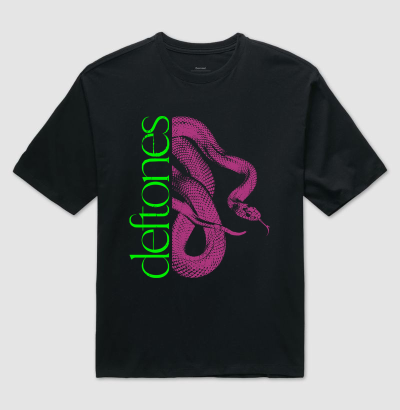 Oversized Unissex - Deftones Private Music - Imagem 2