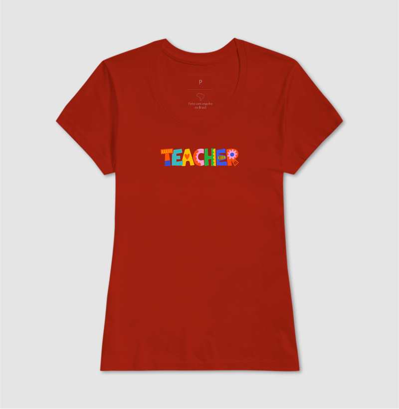 Teacher (Professor / Professora) Artístico & Colorido - Imagem 11