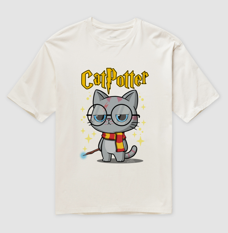 Camiseta CatPotter - Imagem 4