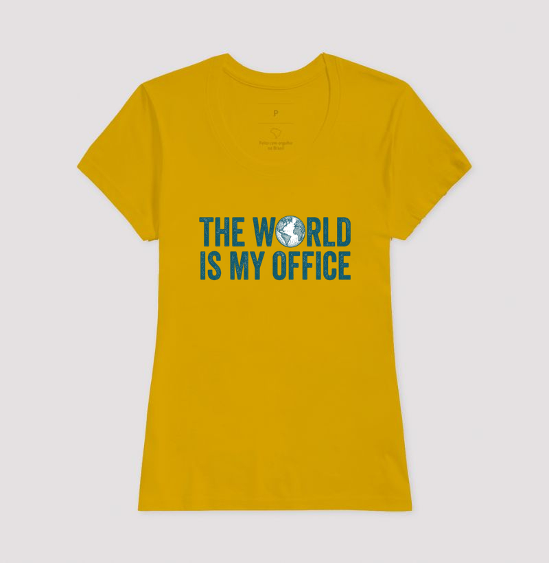 The World is my Office - letra colorida - Imagem 15