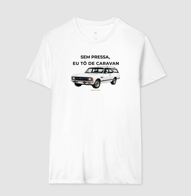 Sem pressa, eu tô de Caravan - Branca - Imagem 4