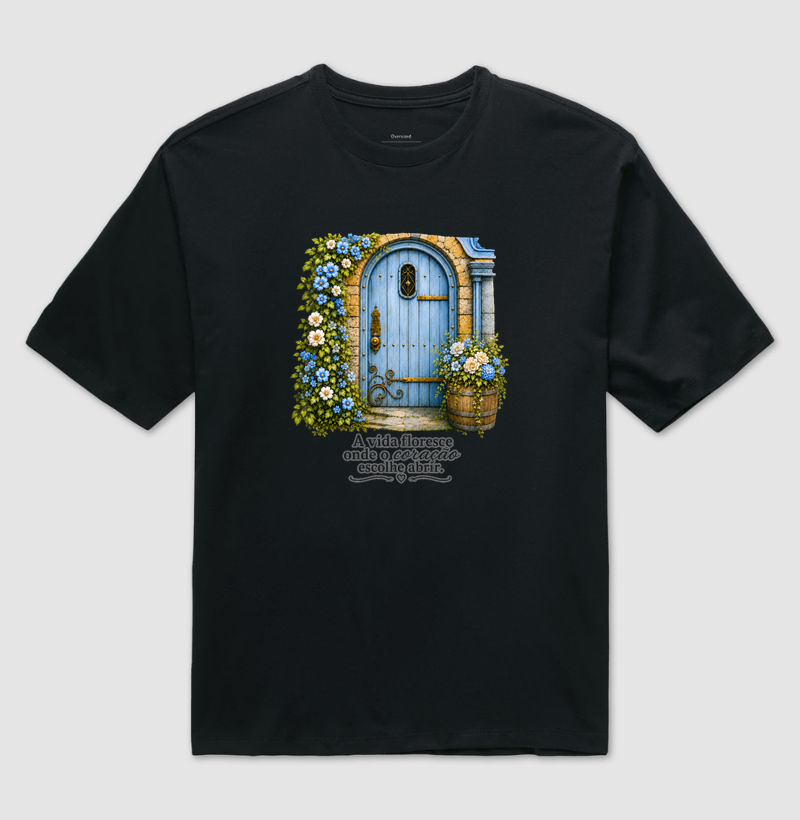 Camiseta Porta da felicidade - Imagem 4