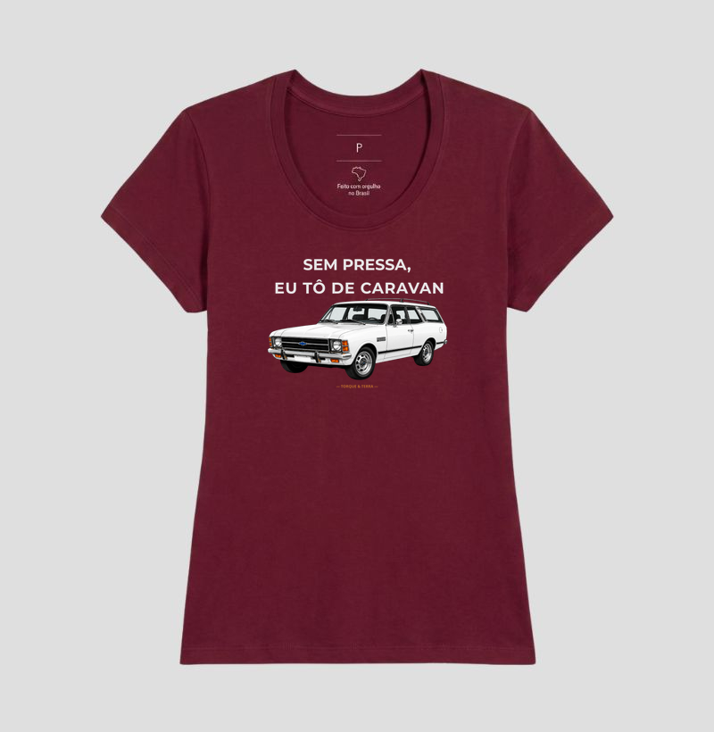 Sem pressa, eu tô de Caravan - Branca - Imagem 19