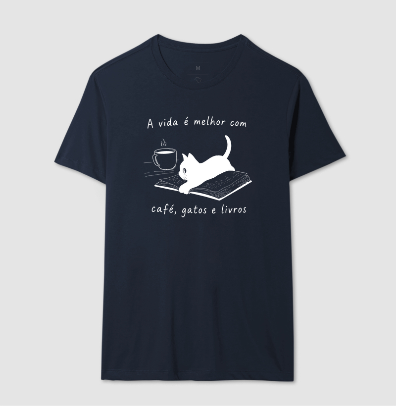 A Vida é Melhor com Café, Gatos e Livros - Imagem 6