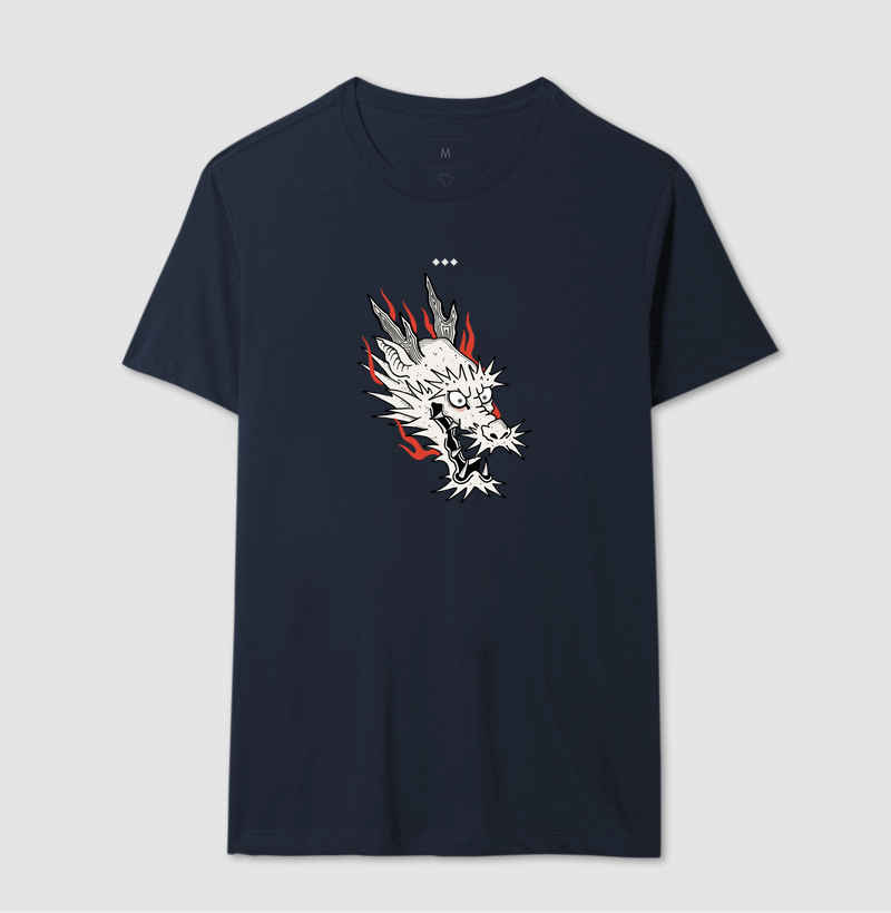 Camiseta Cabeça de Dragão - Imagem 6