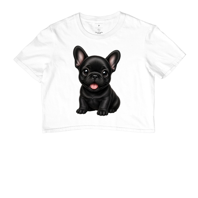 Bulldog (Buldogue) Francês Preto - Desenho Animado - Imagem 3