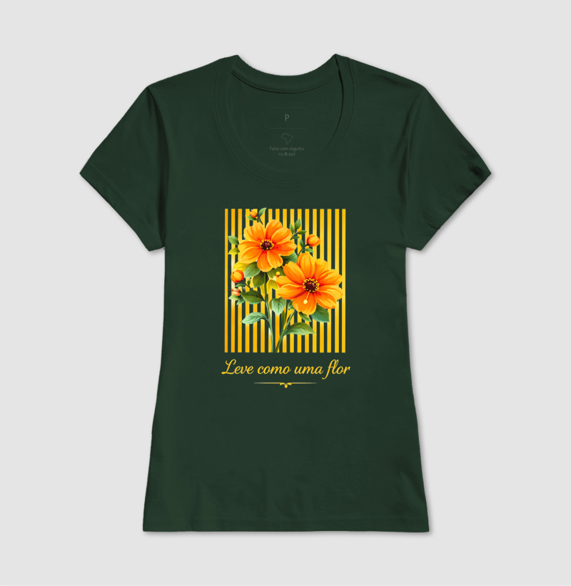 Camiseta Leve como uma flor  - Imagem 13
