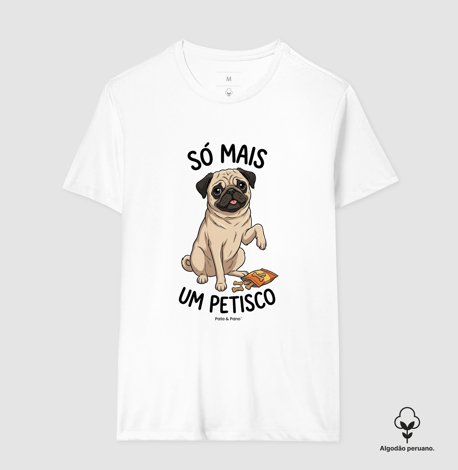 CAMISETA PUG PETISCO - Imagem 3