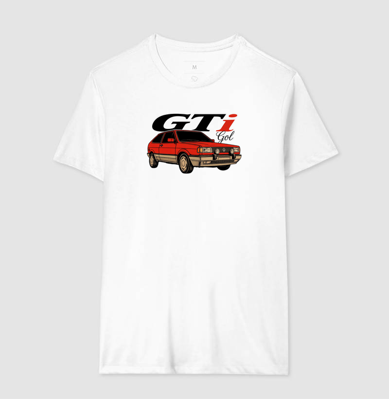Gol GTI Vermelho - Clássico VW Quadrado - GTI Gol Vintage - Imagem 2