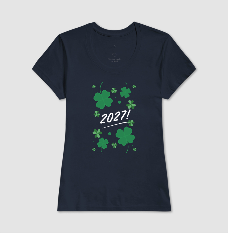 Camiseta Sorte 2027 – Trevos da Virada - Imagem 7