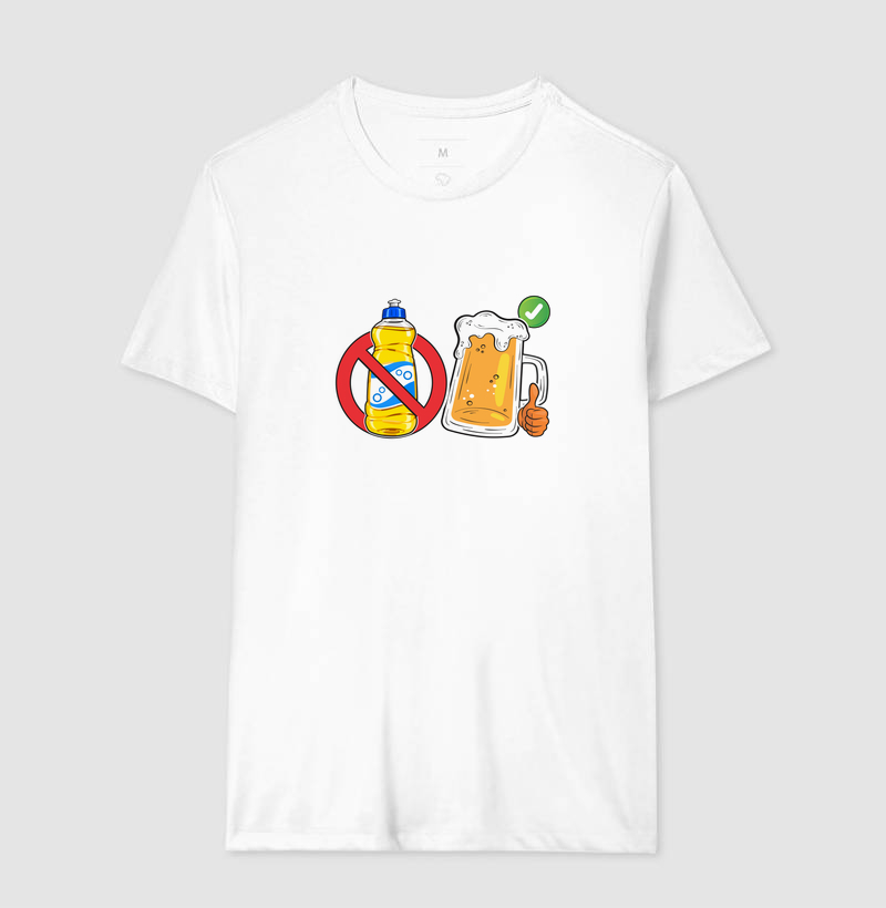 Camiseta Cerveja Sim em Algodão - Imagem 7