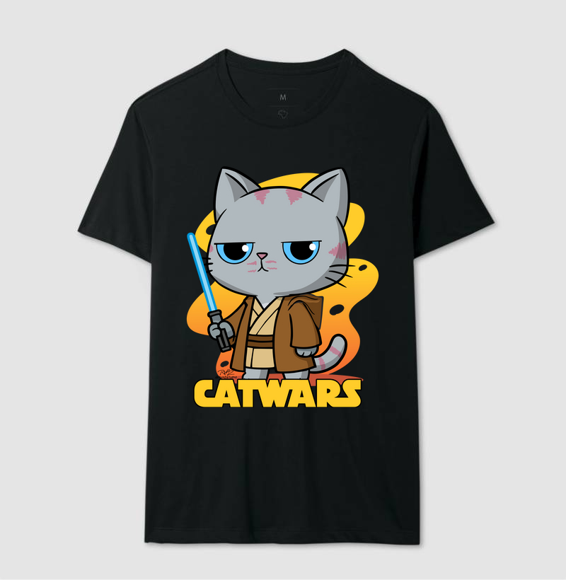 Camiseta Gato Sincero Jedi - Imagem 2