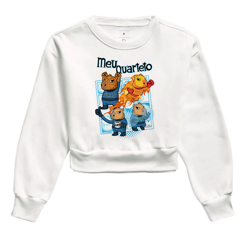 Camiseta Capivara Quarteto - Imagem 3