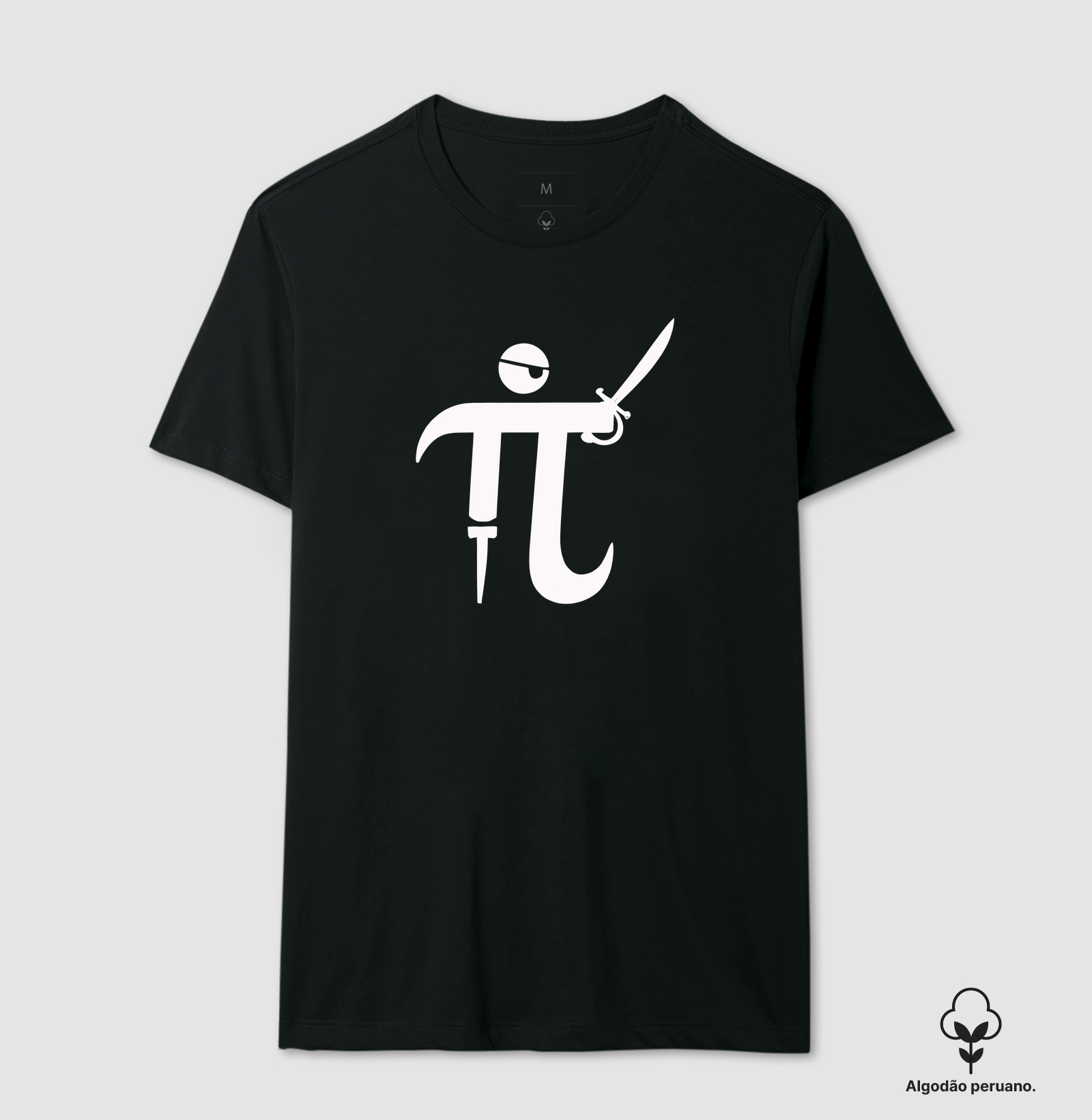 Camiseta Algodão Peruano Pi-rata - Imagem 2