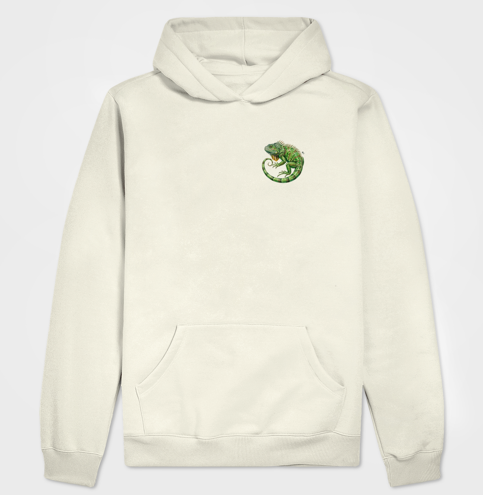Répteis - Mini - Iguana Verde - Moletom Hoodie - Imagem 5