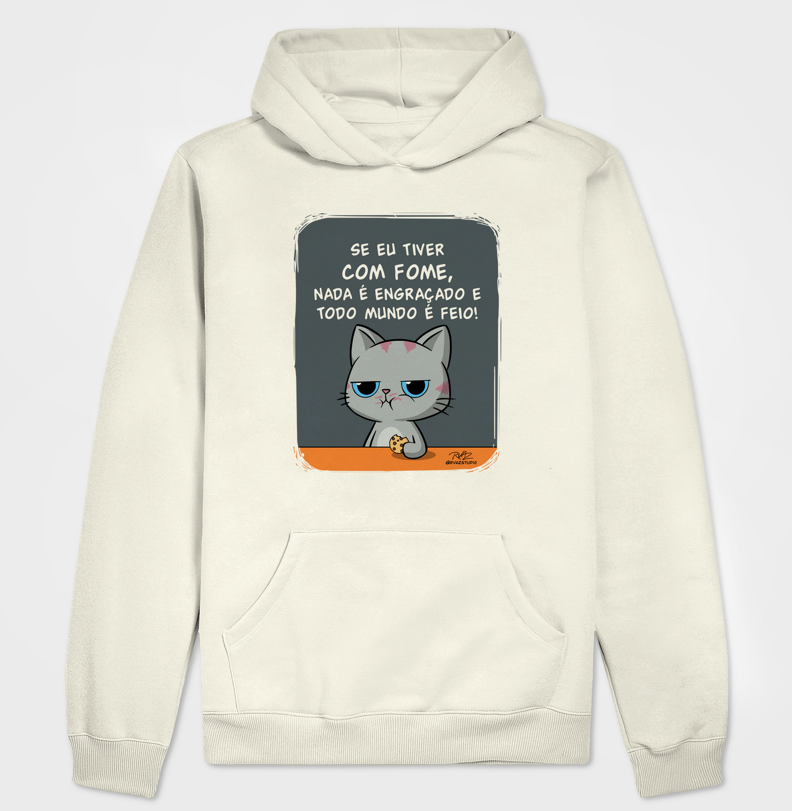 Camiseta Gato Sincero Fome - Imagem 3