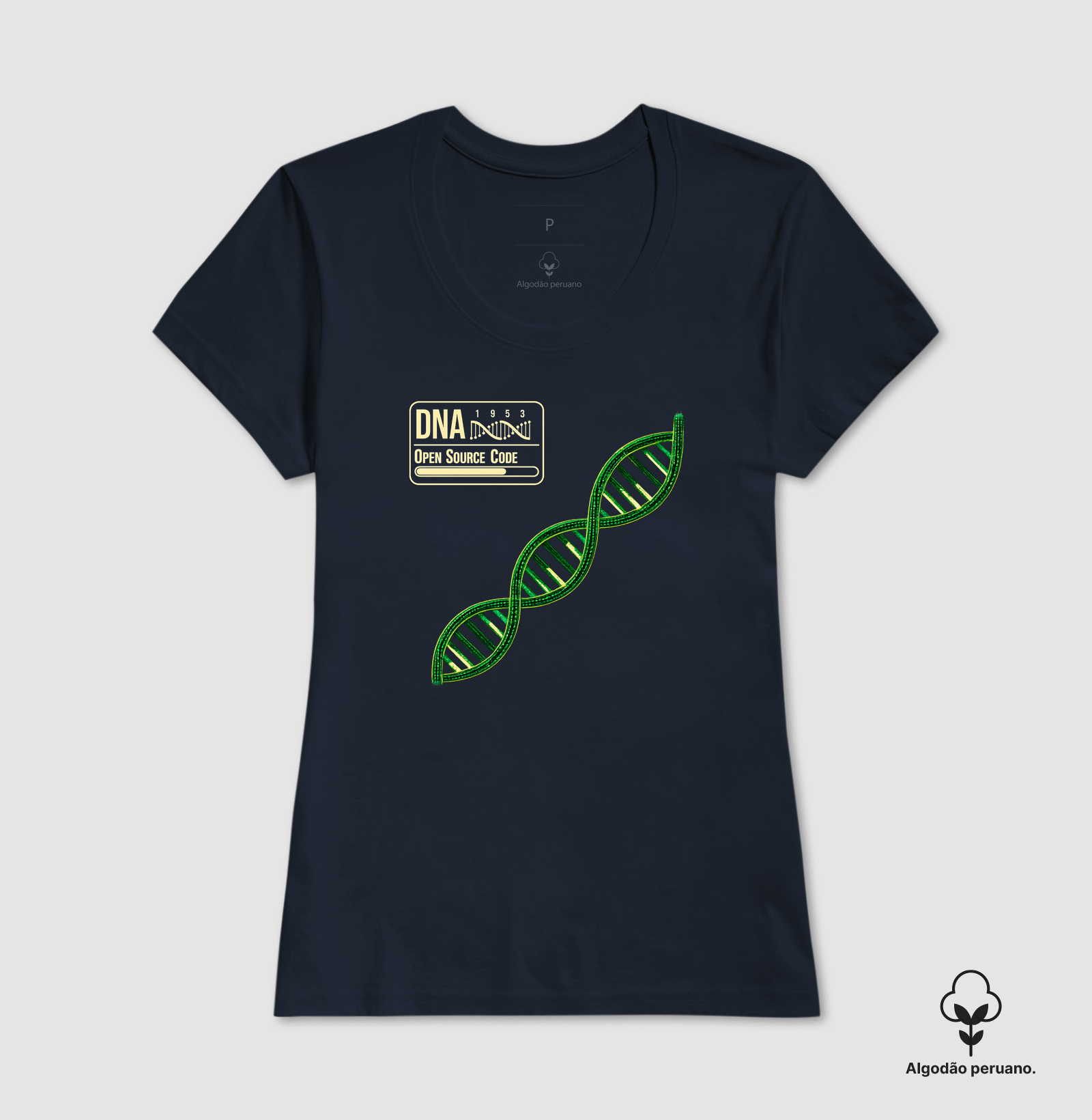 Camiseta - "DNA Open Source Code" - Imagem 7