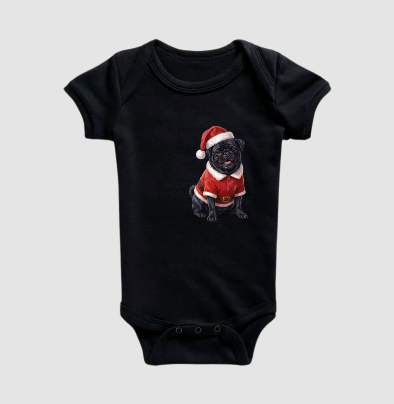 Pug Preto - Natal - Imagem 2
