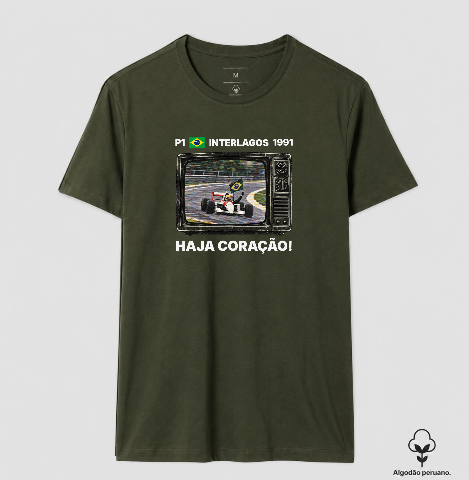 Domingo de Corrida – Camiseta Retrô TV Anos 90 Automobilismo - Imagem 6