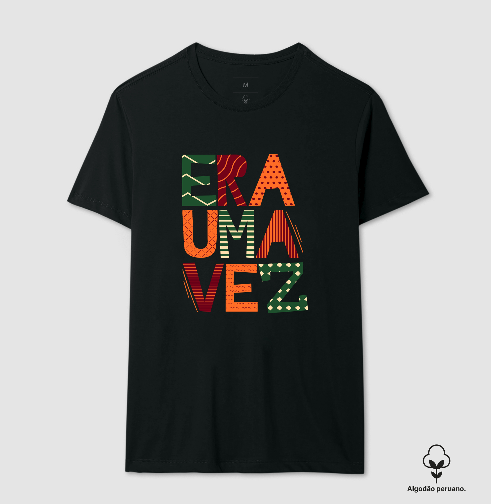 Camiseta Algodão Peruano Era uma vez...