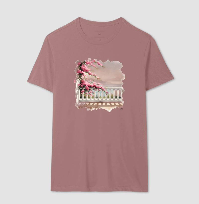 Camiseta Algodão Premium - Varanda Mediterrânea  - Imagem 10