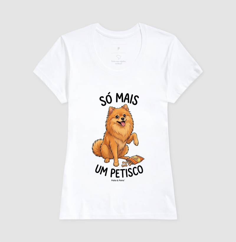 CAMISETA SPITZ ALEMÃO PETISCO - Imagem 5