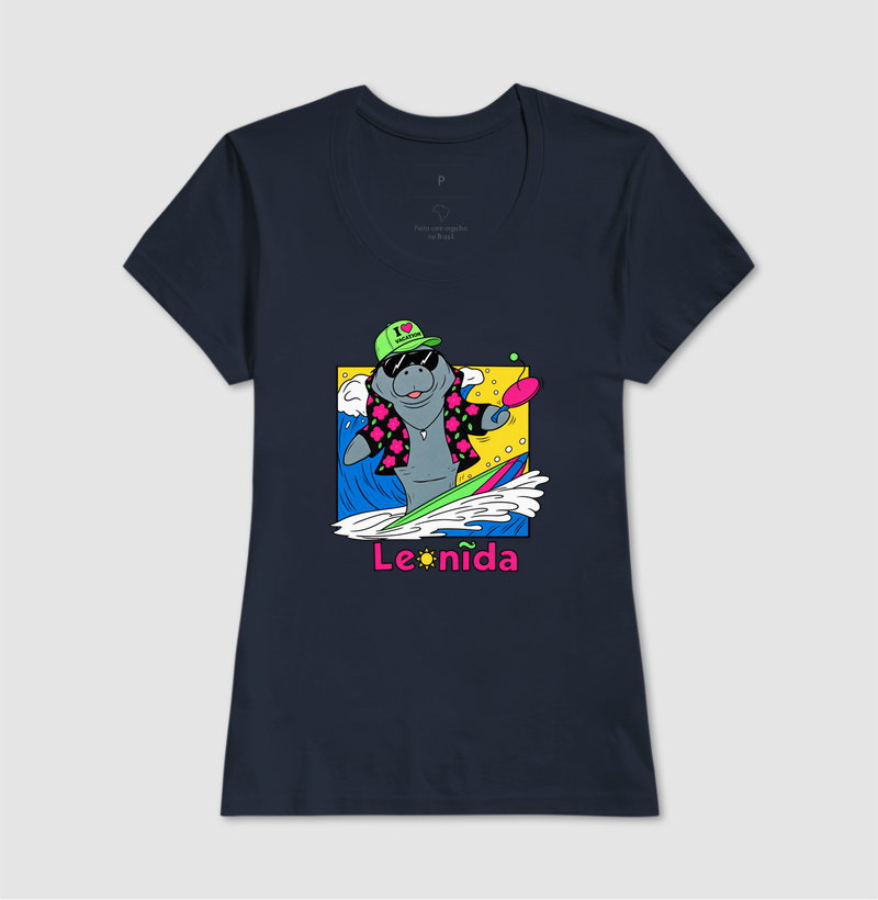 Camiseta GTA 6 Jason – Leonida Surf com Peixe Boi / Manatee - Imagem 7