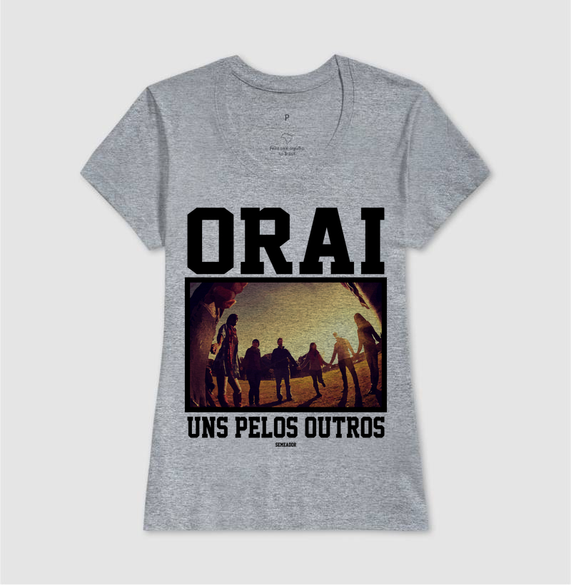 Camiseta Cristã Orai Uns Pelos Outros - Imagem 9