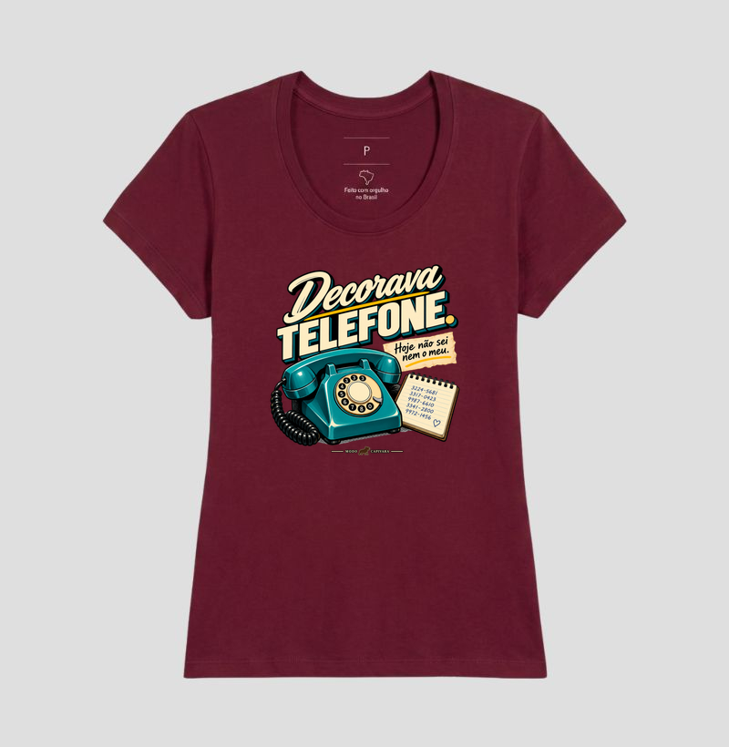 DECORAVA TELEFONE - Modo Capivara - Camiseta - Imagem 19