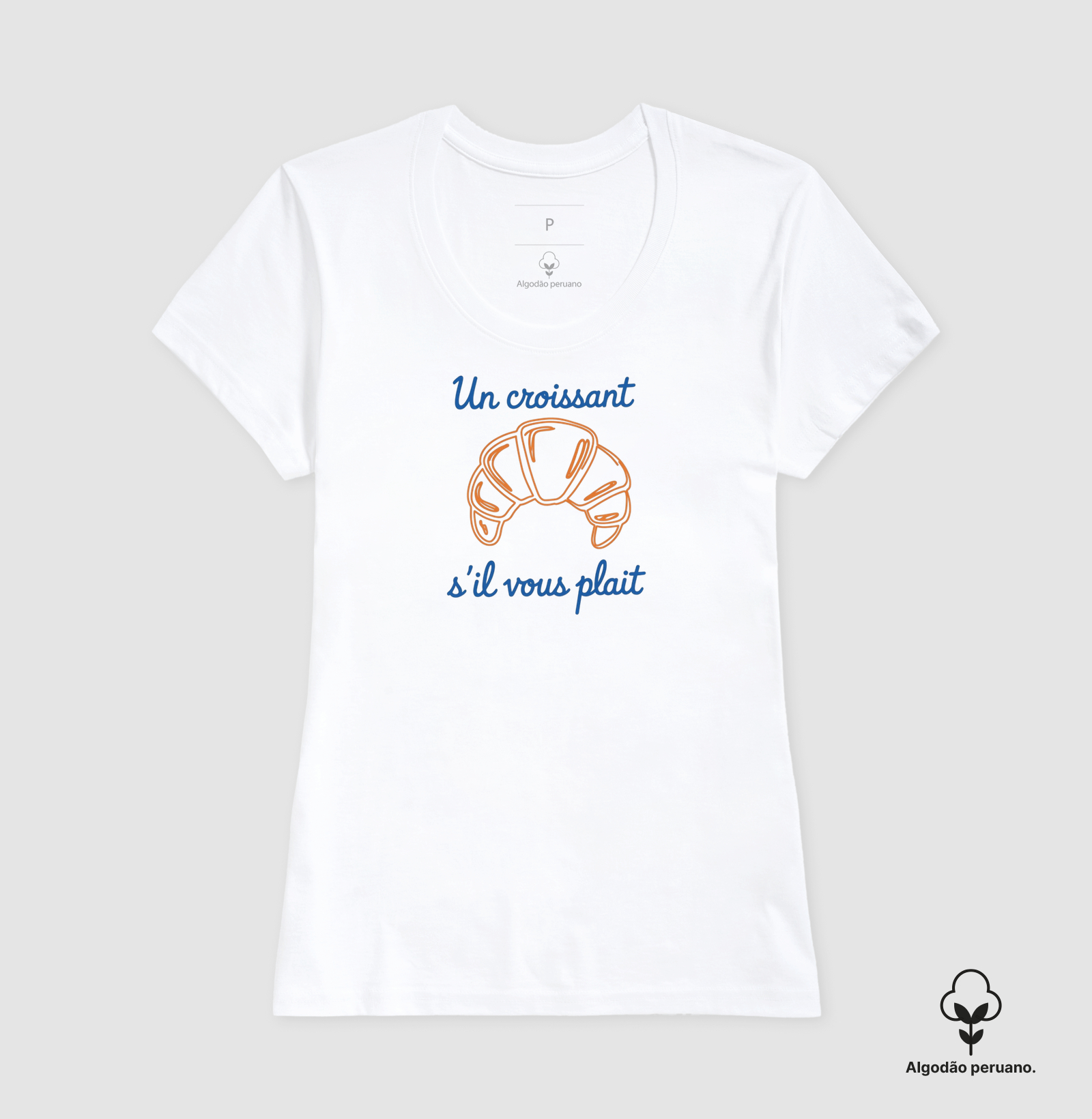 Croissant Algodão Peruano - Imagem 3