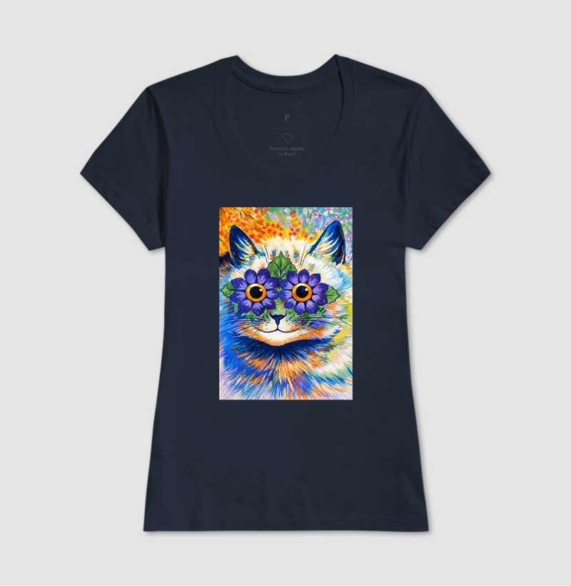 Psychedelic Flower Cat -  Louis Wain - Imagem 7