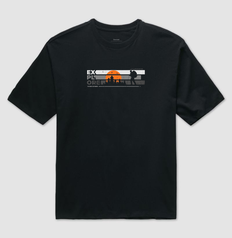 Camiseta Explore Aventura Outdoor | Excursionista - Imagem 2
