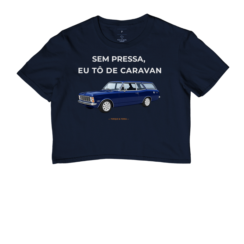 Sem pressa, eu tô de Caravan - azul escuro 2 - Imagem 4
