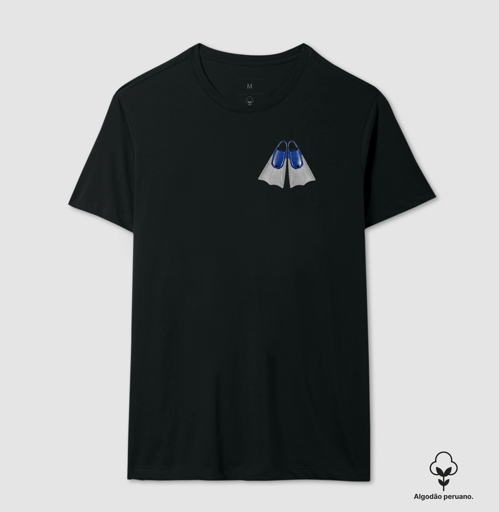 Camiseta Algodão Peruano - Raia Nove - Nadadeira - Imagem 3