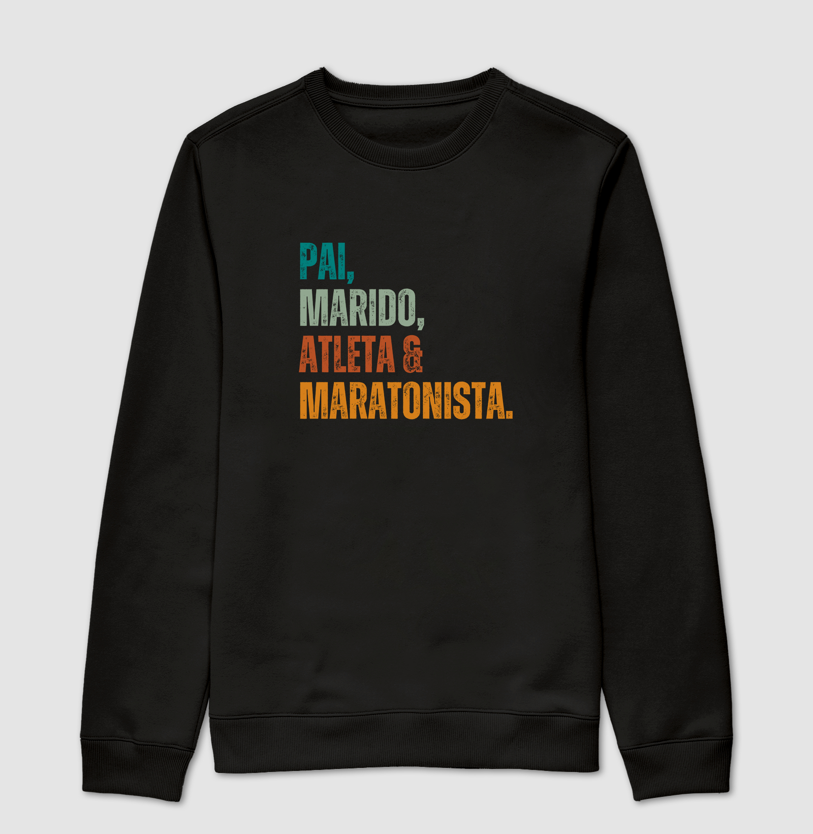 Moletom Corrida - Pai, Marido, Atleta e Maratonista - Imagem 4