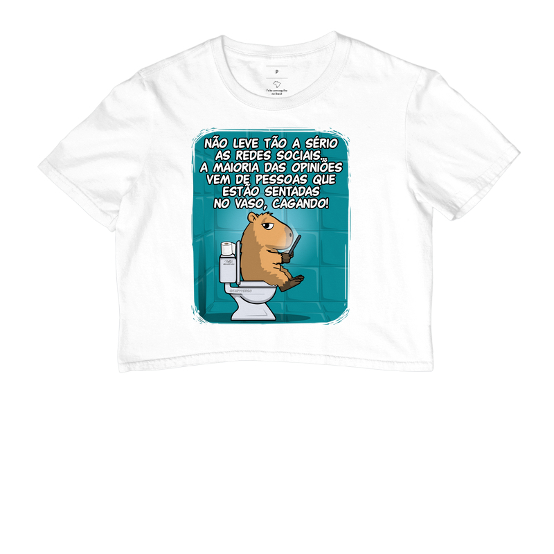 Camiseta Capivara Banheiro - Imagem 3