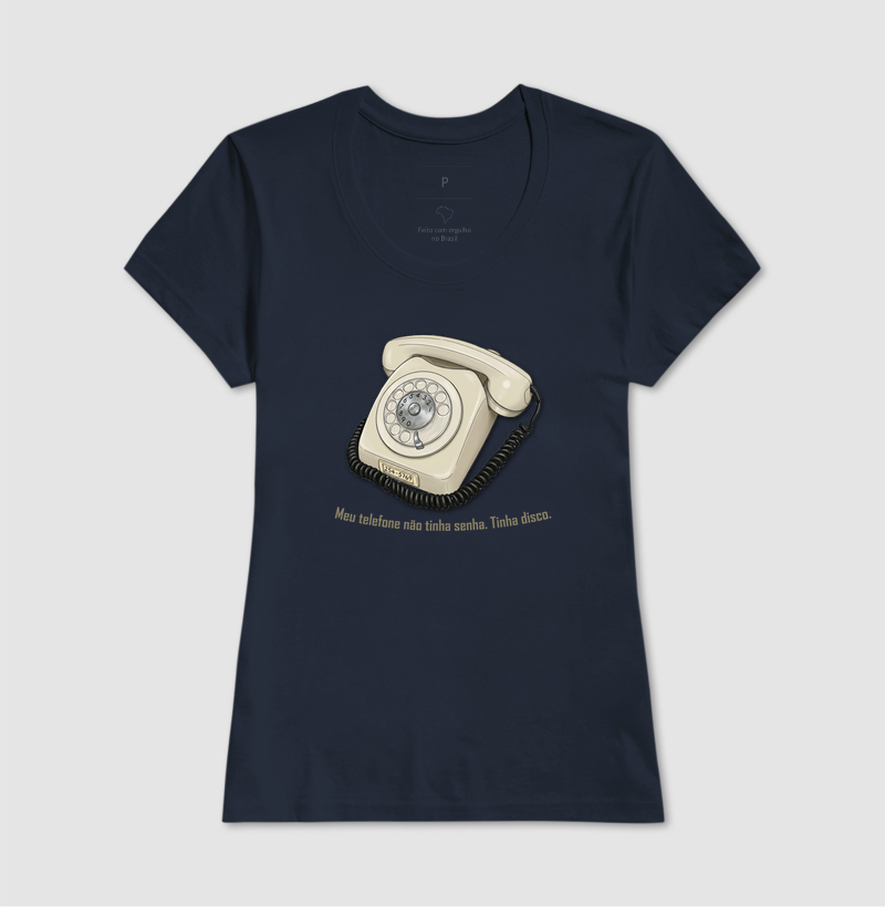 Camiseta Vintage Telefone Disco - Imagem 7