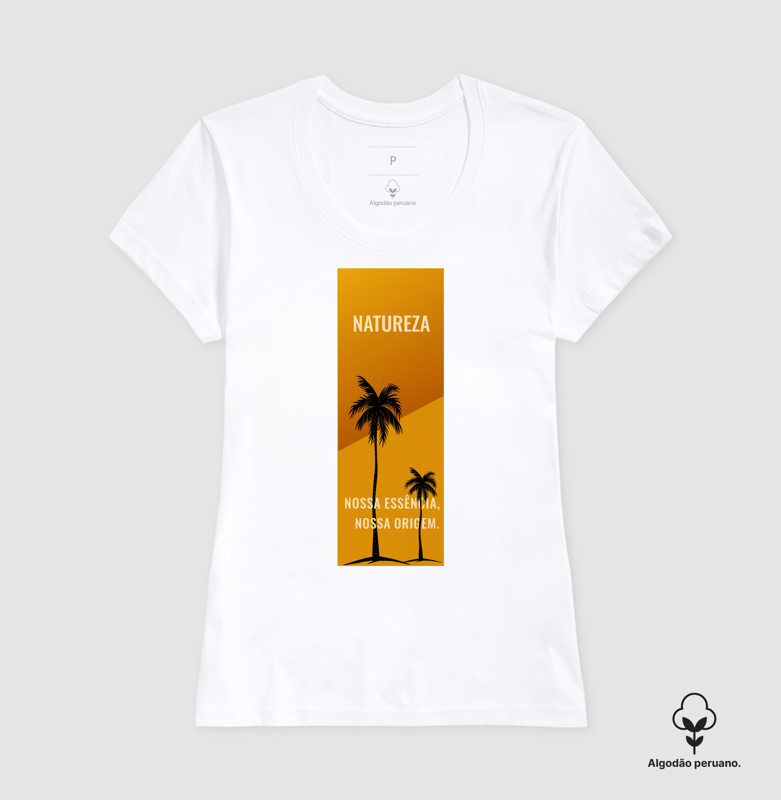 Camiseta Algodão Peruano Natureza (Essência) - Imagem 6