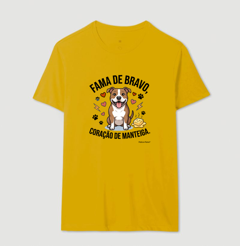 CAMISETA PITBULL FAMA DE BRAVO - Imagem 14