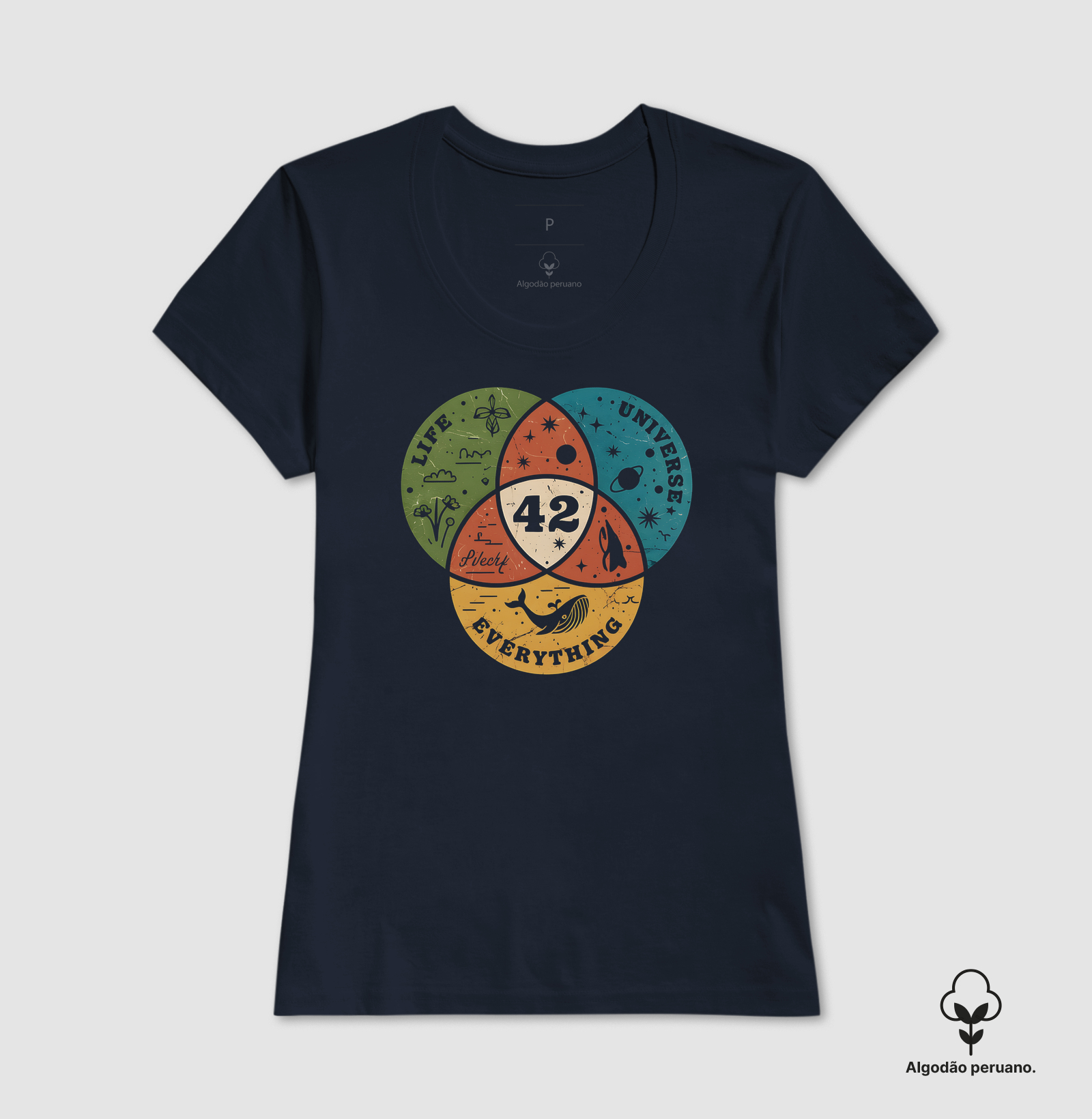Camiseta Algodão Peruano Resposta Final: 42 - Imagem 5